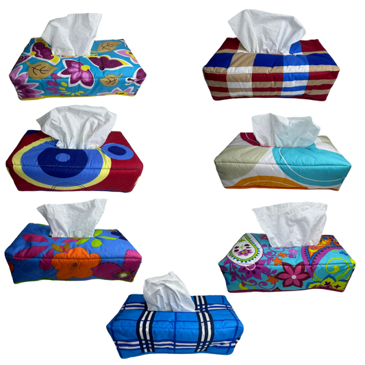 Colorful Tissue Box - 7 Colors