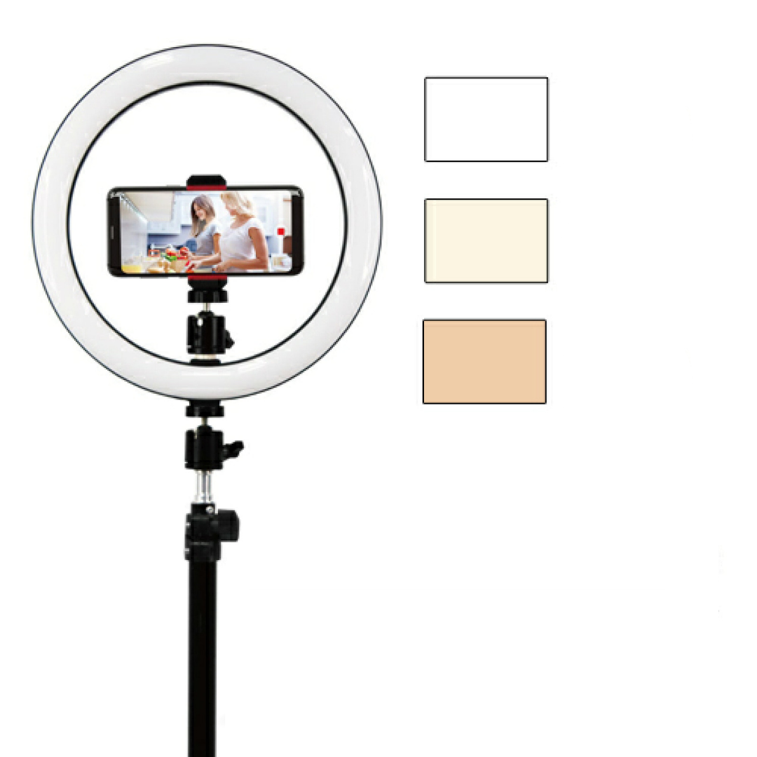 Alfoto AF99 Premium Creator Video Kit with Microphone and ONAIR LED Sign