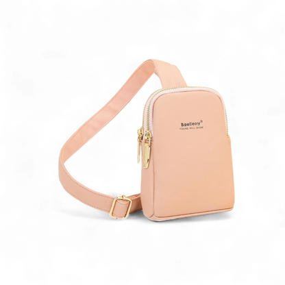 Chic Leather Mini Crossbody Bag for Women – Compact & Stylish Everyday Essential
