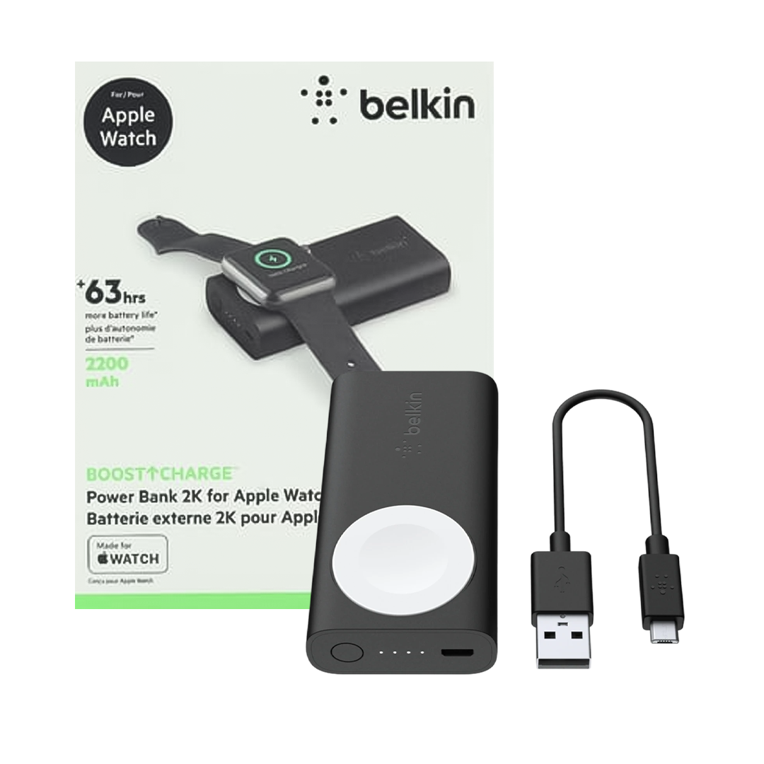 Belkin BoostUp Power Bank 2K For Apple Watch.