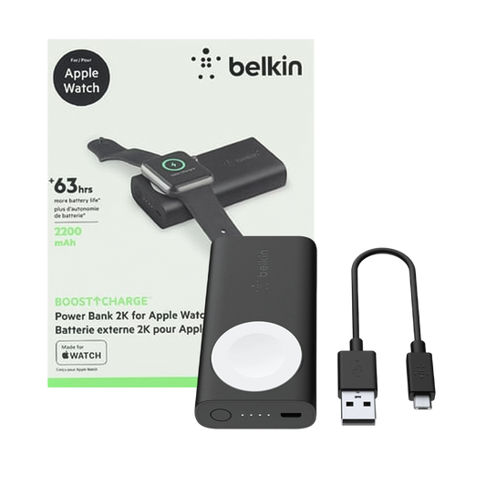 Belkin BoostUp Power Bank 2K For Apple Watch.