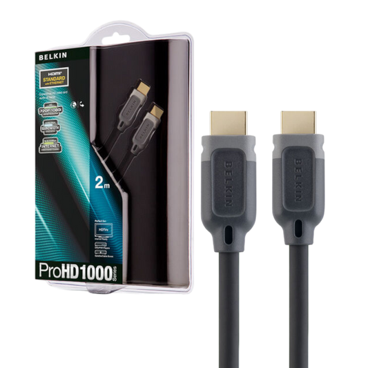 Belkin ProHD 1000 High-Speed HDMI Cable With Ethernet 4K/Ultra HD Compatible