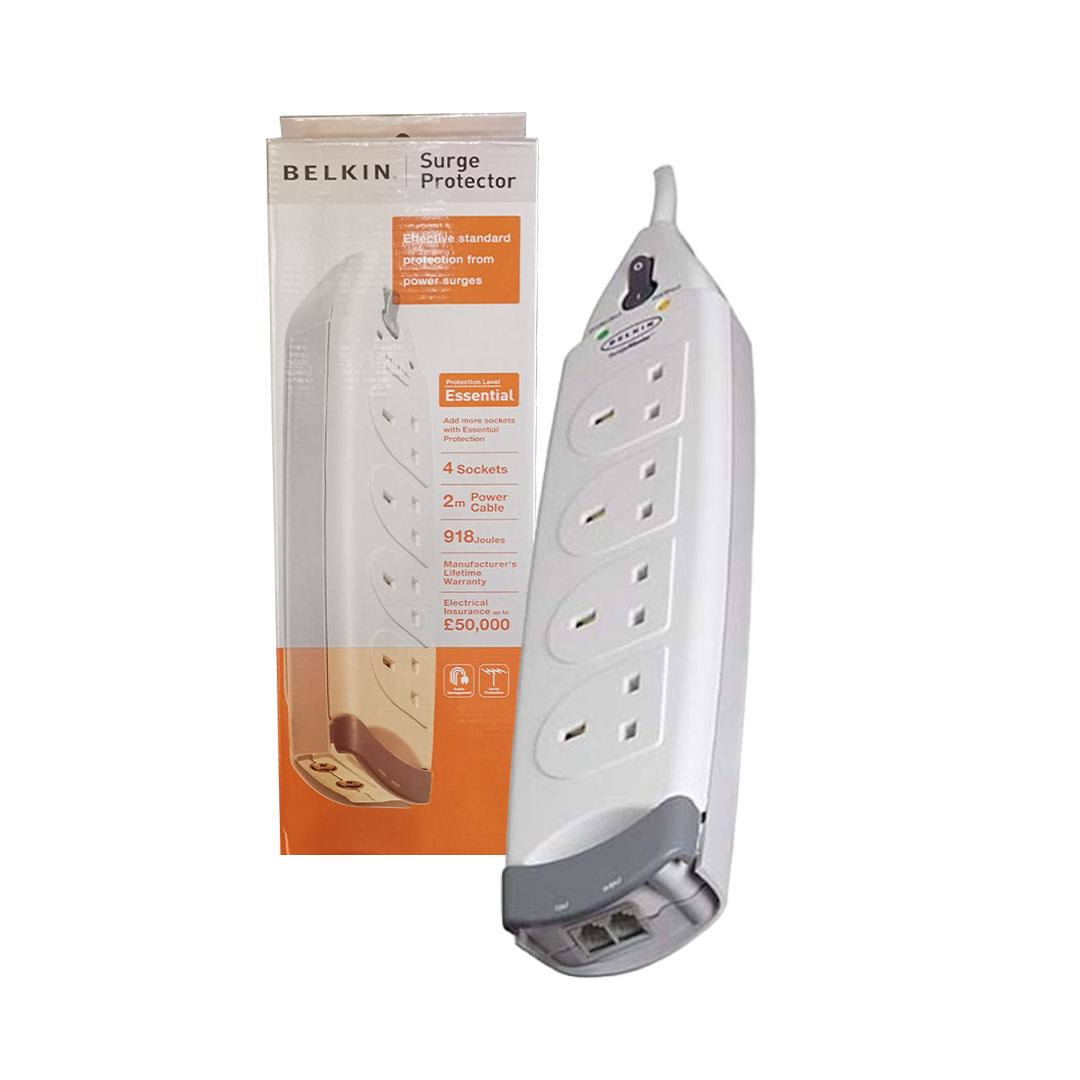 Belkin Home Series 4-Socket Surge Protector