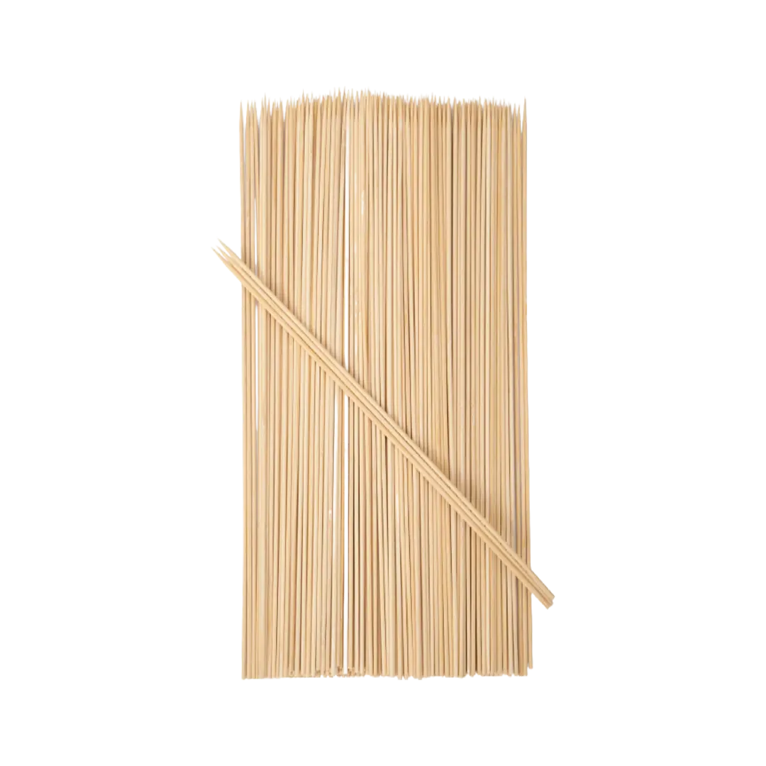 Disposable BBQ Bamboo Skewers - 45 Pcs