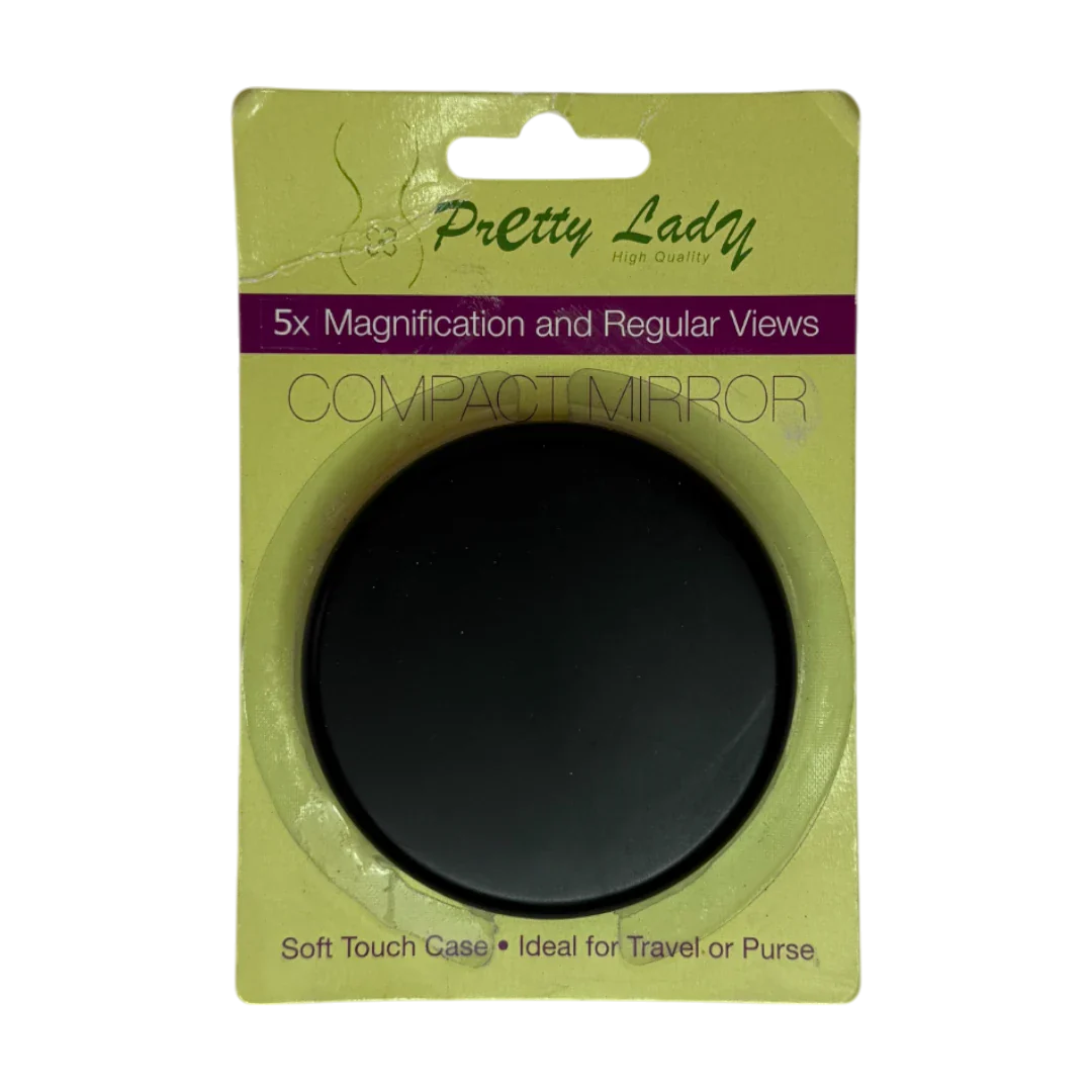 Pocket Compact Mirror – Elegant Travel Mirror – Pretty Lady MR515
