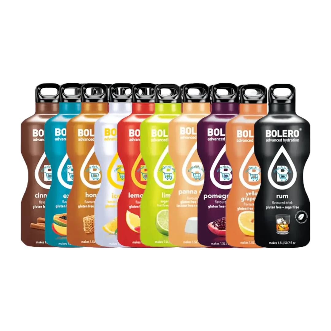 Bolero Advanced Hydration Sachets 25 Flavors MENKELCHI