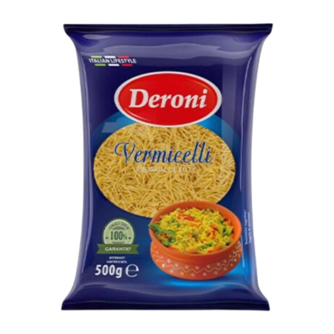Deroni Vermicelli Pasta - 500g – MENKELCHI