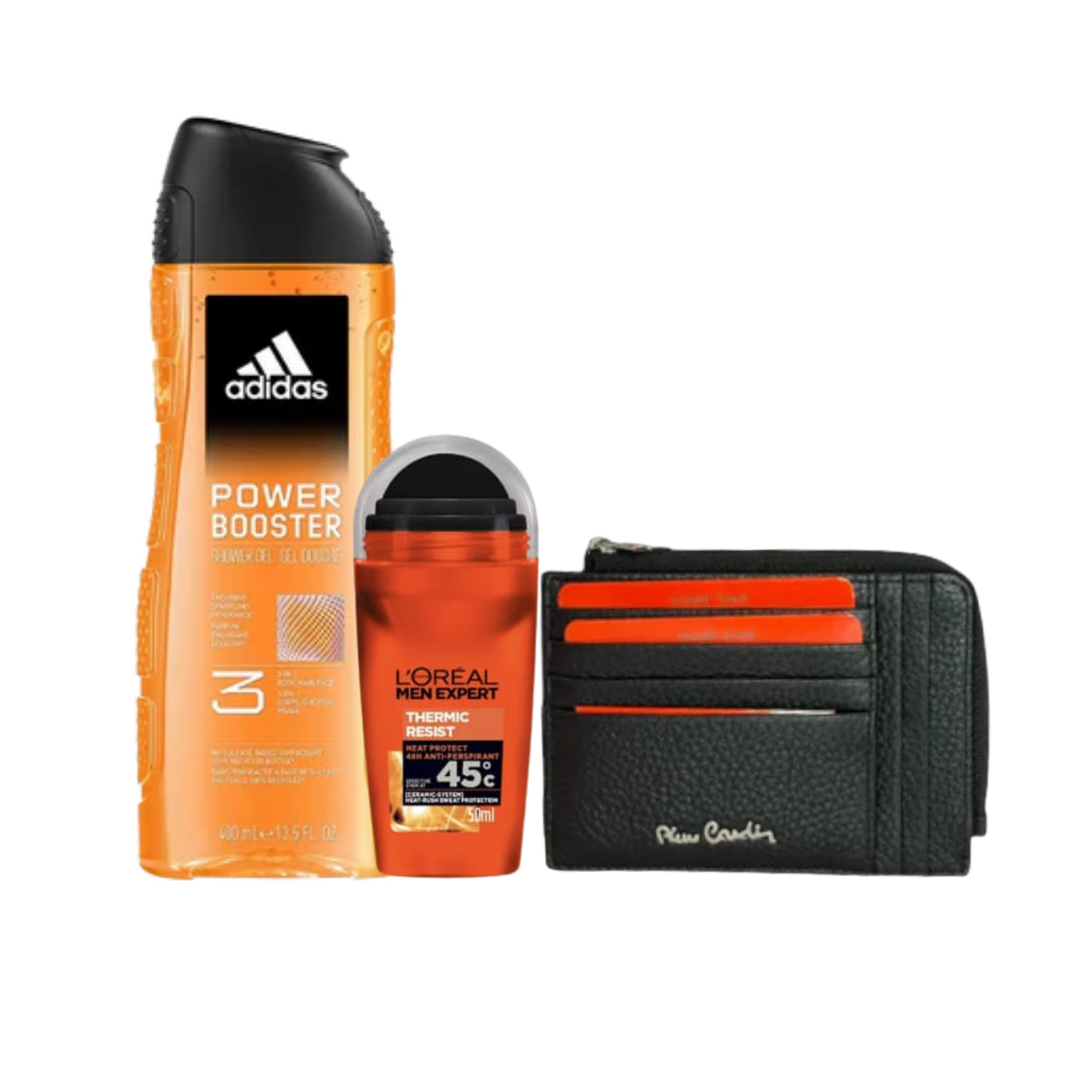 Father’s Day Gift Set - Body Care and Leather Pierre Cardin Wallet