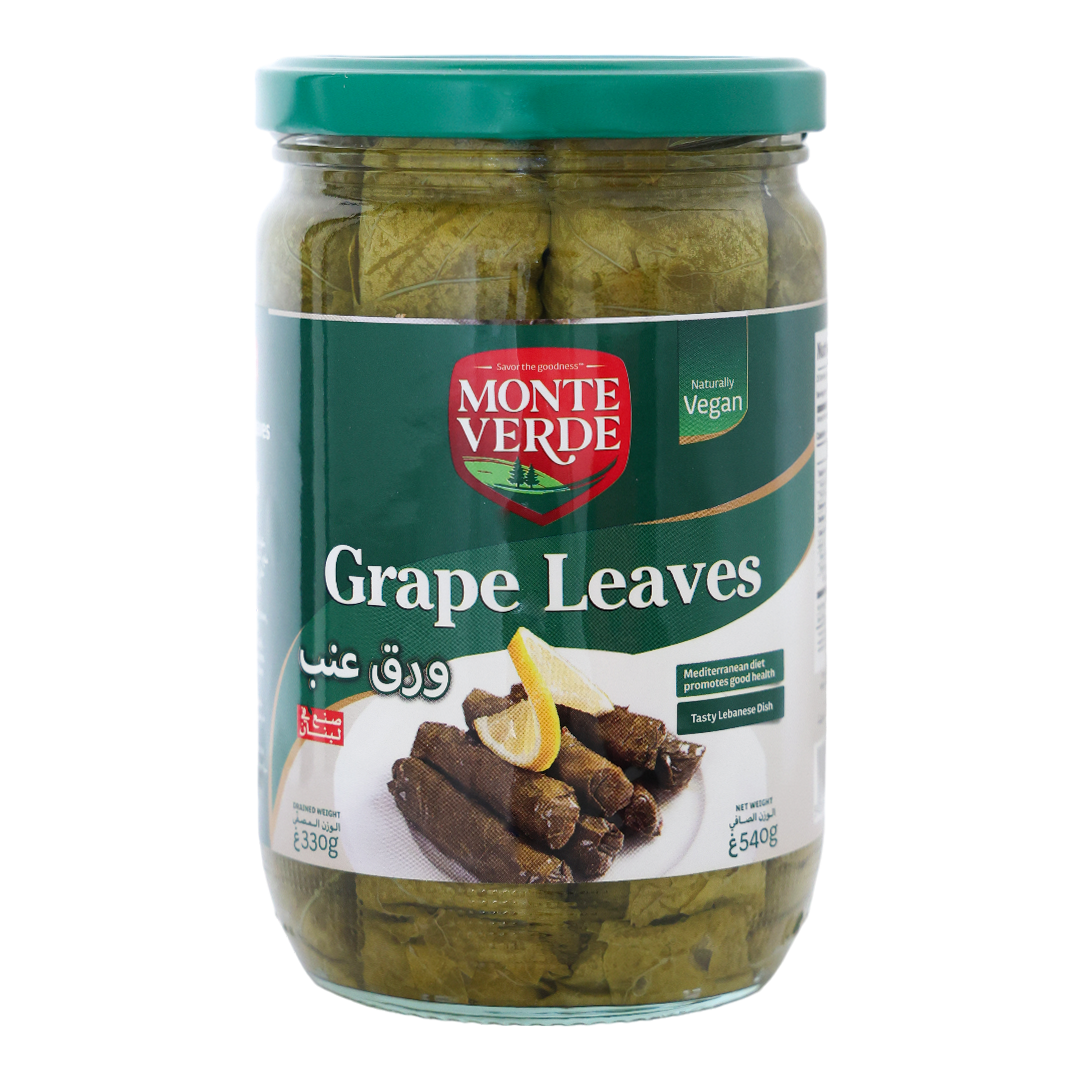 Monte Verde Grape Leaves Jar - 540g