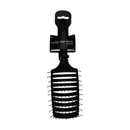 Freddy Vented Paddle Hair Brush – Purple Edition (FHB156)