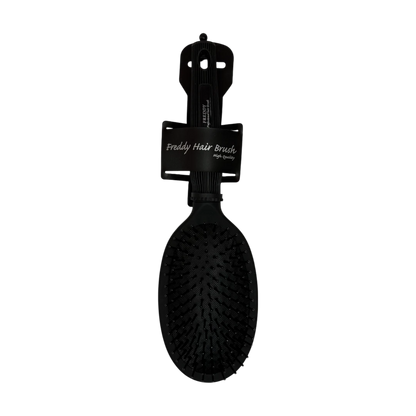 Freddy Oval Paddle Hair Brush – Matte Black Finish (FHB108)