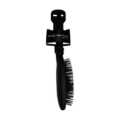 Freddy Full Black Oval Hair Brush – Anti-Static Detangler (FHB122)