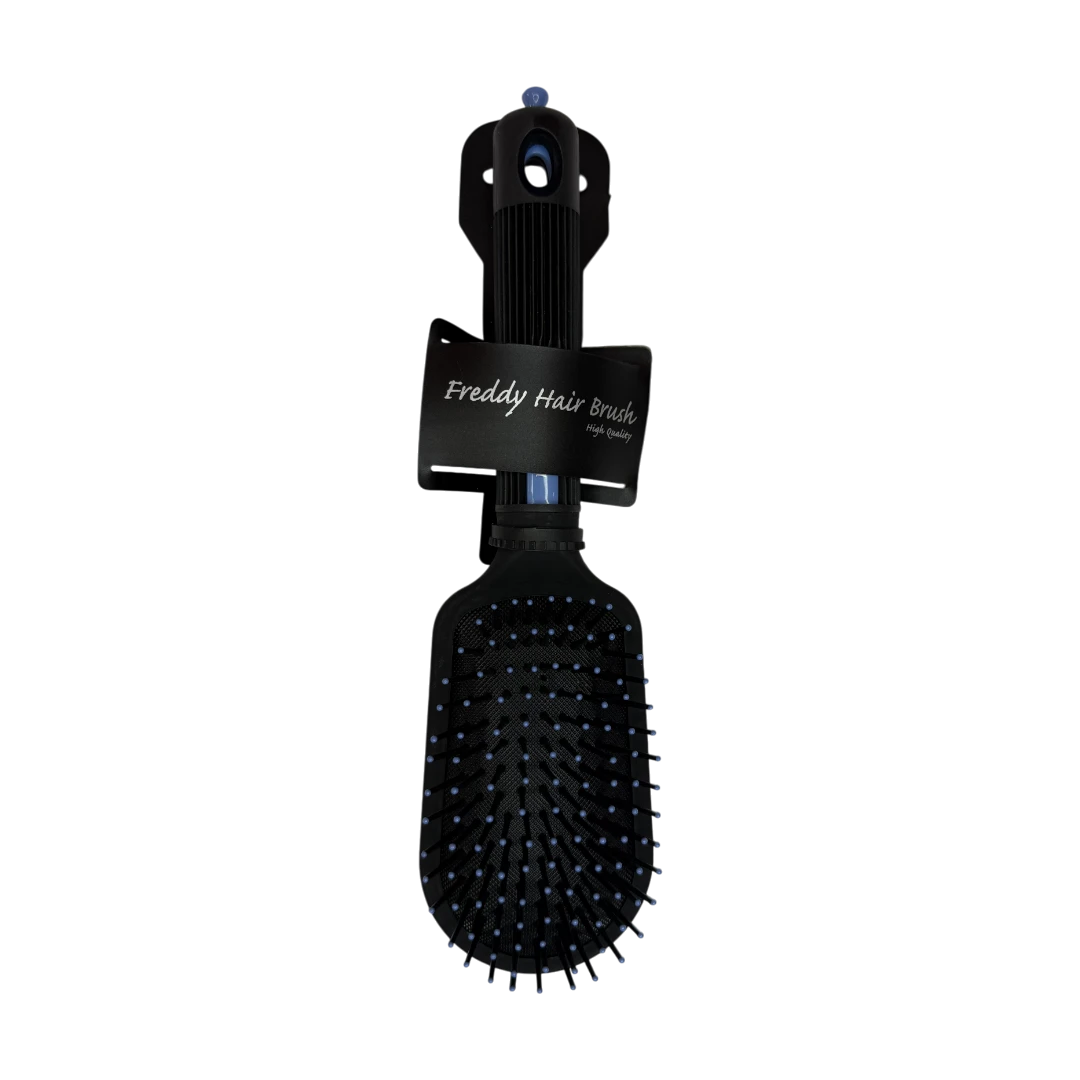 Freddy Oval Cushion Hair Brush – Flexible Bristles for Detangling (FHB153)