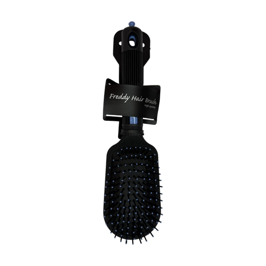 Freddy Oval Cushion Hair Brush – Flexible Bristles for Detangling (FHB153)