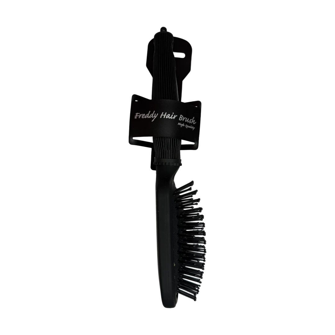 Freddy Black Paddle Hair Brush – Tangle-Free Styling (FHB107)