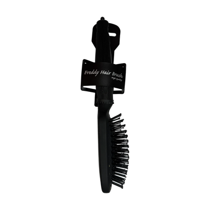Freddy Black Paddle Hair Brush – Tangle-Free Styling (FHB107)