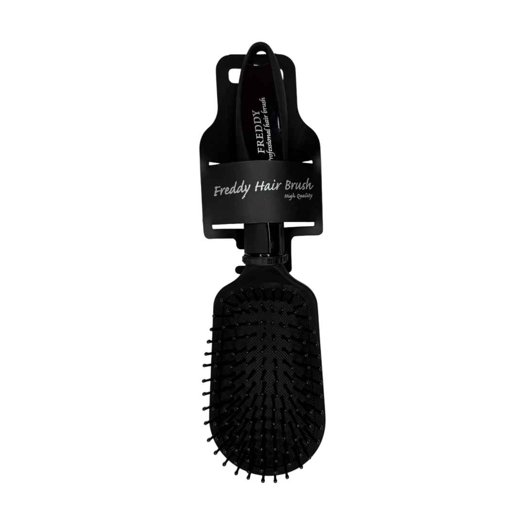 Freddy Black Oval Paddle Hair Brush – Sleek Styling (FHB113)