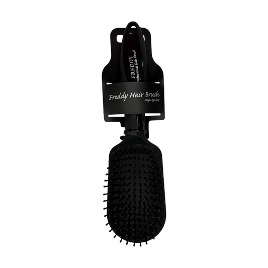 Freddy Black Oval Paddle Hair Brush – Sleek Styling (FHB113)