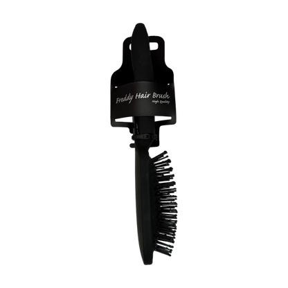 Freddy Black Oval Paddle Hair Brush – Sleek Styling (FHB113)