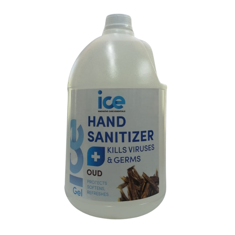 Ice Oud Gel Hand Sanitizer - 3.75 L