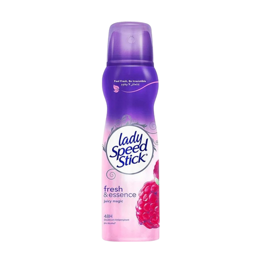 Lady Speed Stick Fresh & Essence Juicy Magic Spray Deodorant For Women - 150ml