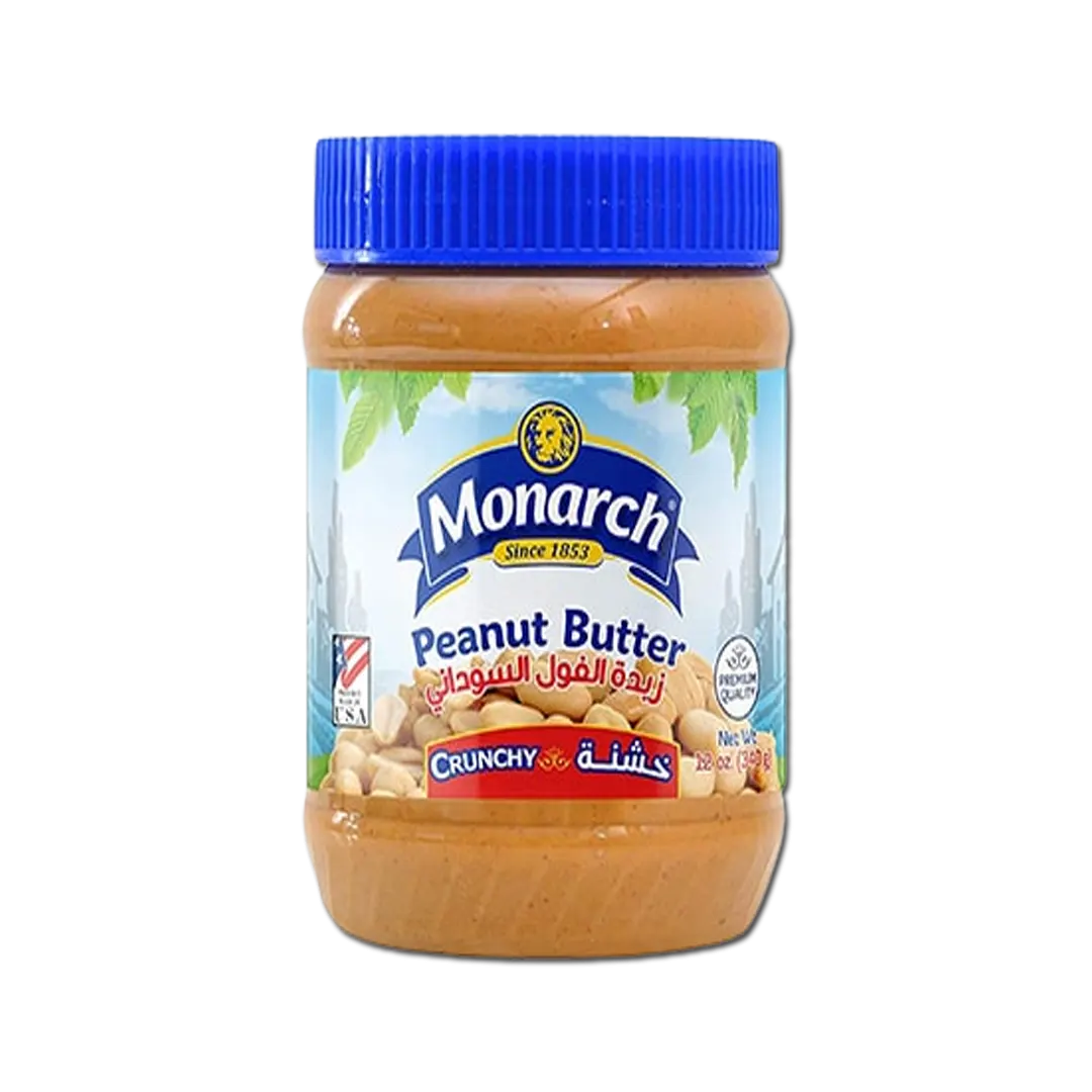 Monarch Crunchy Peanut Butter - 340g