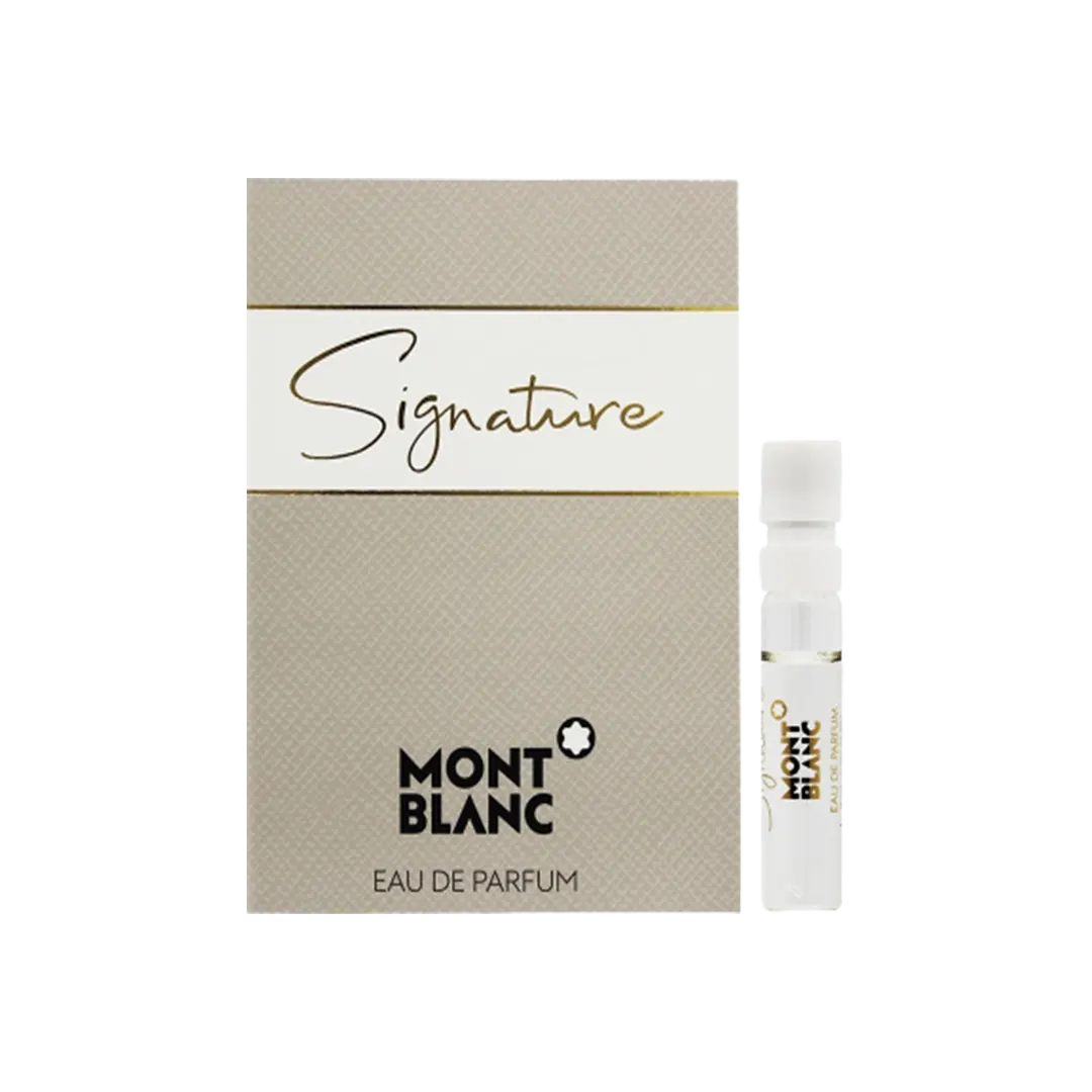 Mont Blanc Signature Eau De Parfum Pour Femme - 2ml