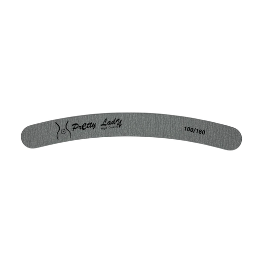 Curved Nail File – Ergonomic Design – Pretty Lady NF105
