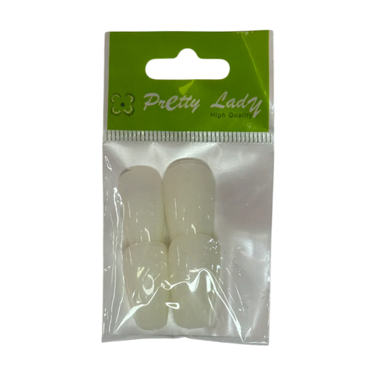 Natural White Nail Tips – 100 Pcs – Pretty Lady NT118N