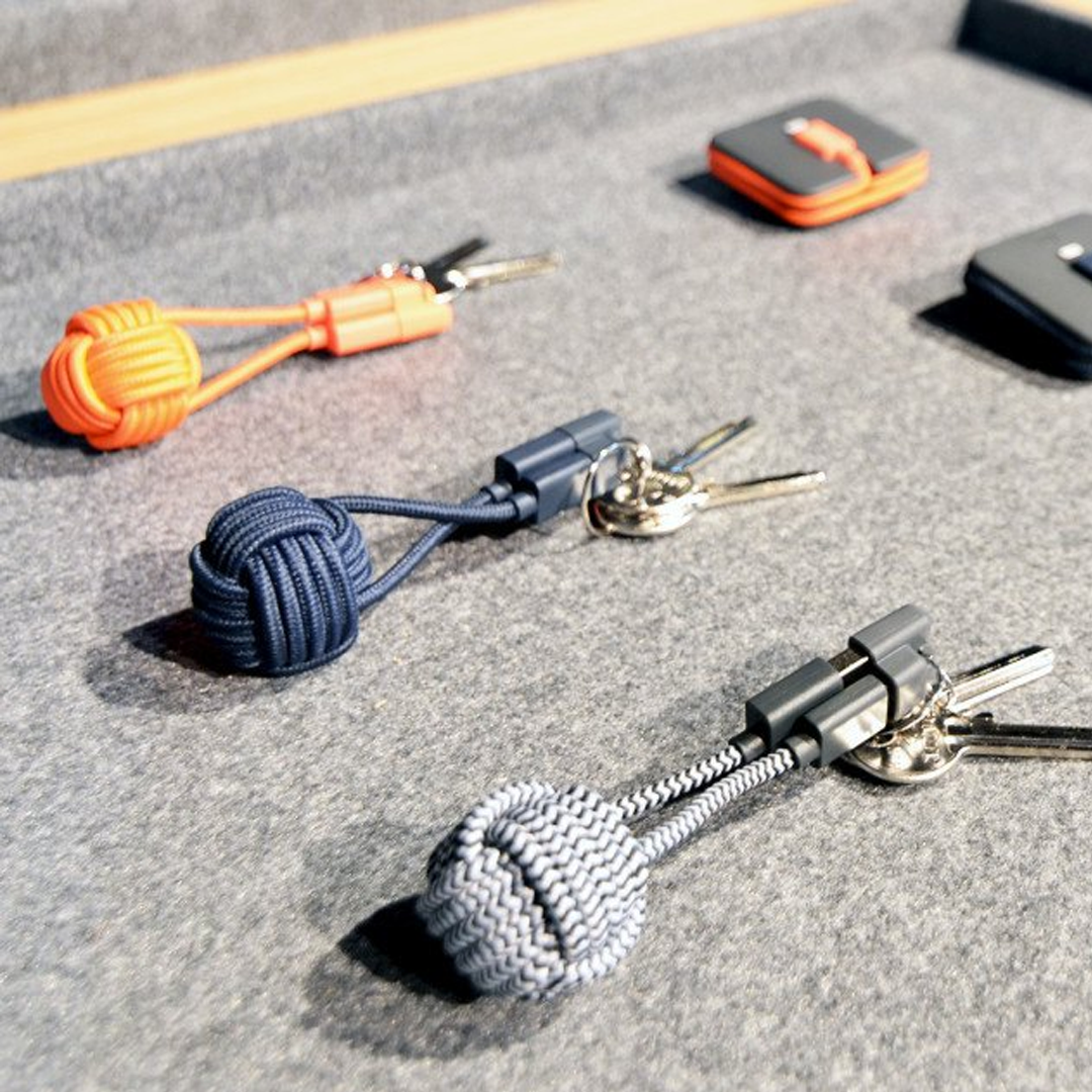 Native Union Key Cable For Apple iPhone & iPad 20cm Coral Orange