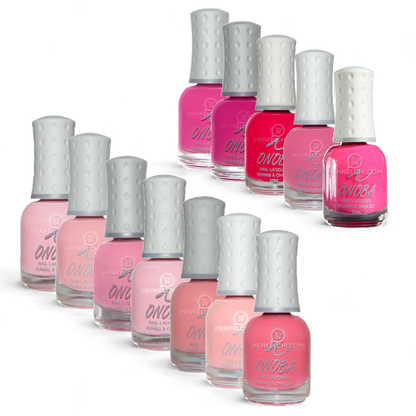 Onoba Nail Polish - 15 Pink tones