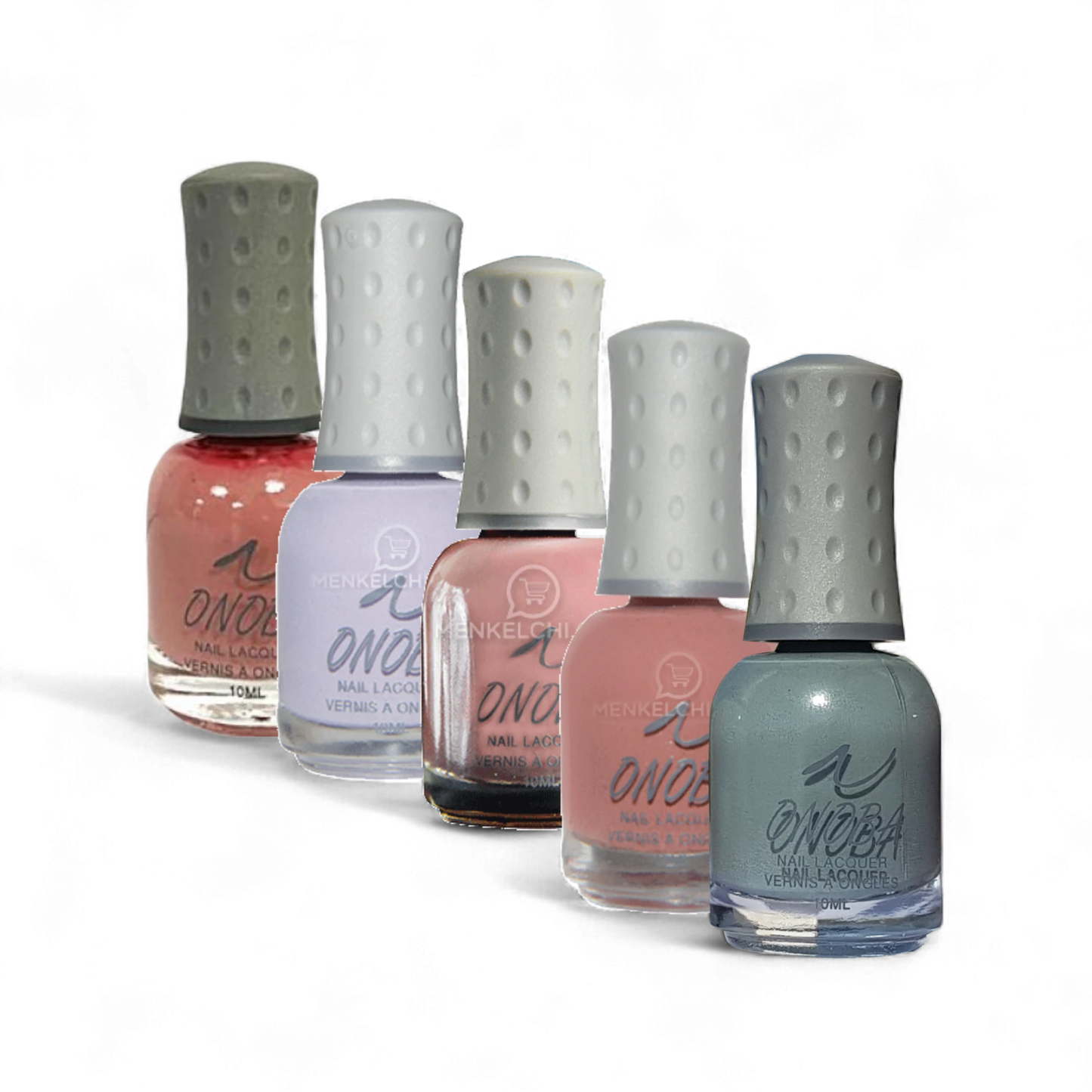 Onoba Nail Polish Set - 5 Soft Shades