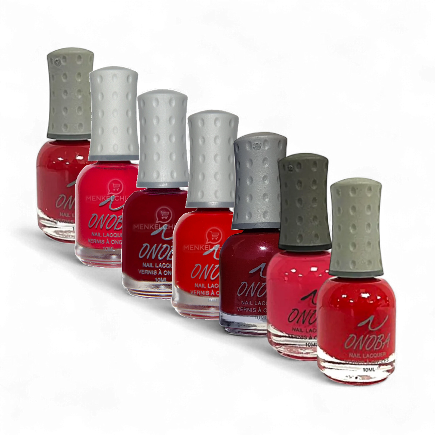 Onoba Nail Polish Set - 8 Red Shades