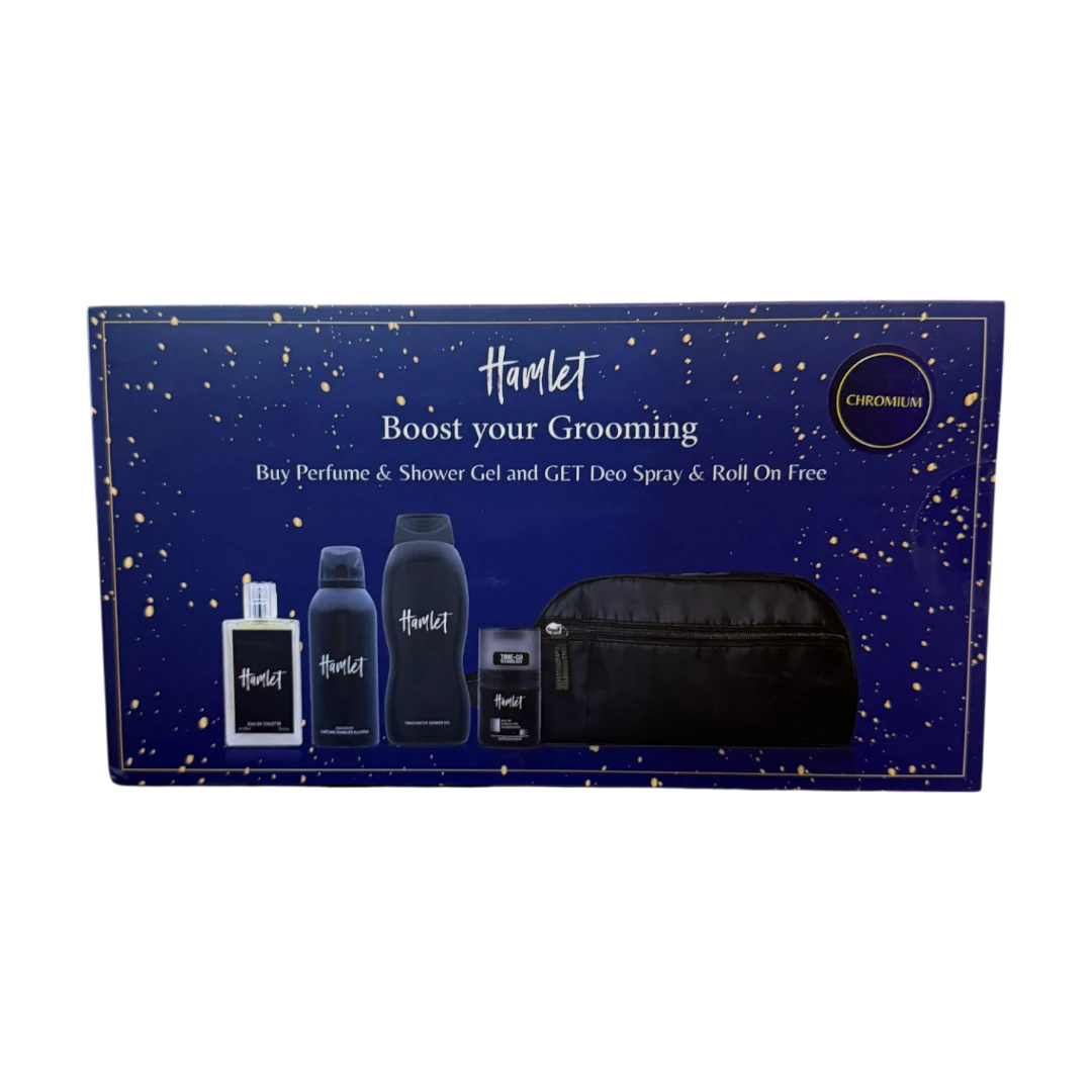 Hamlet Chromium Boost Your Grooming Body Care Gift Set Pour Homme