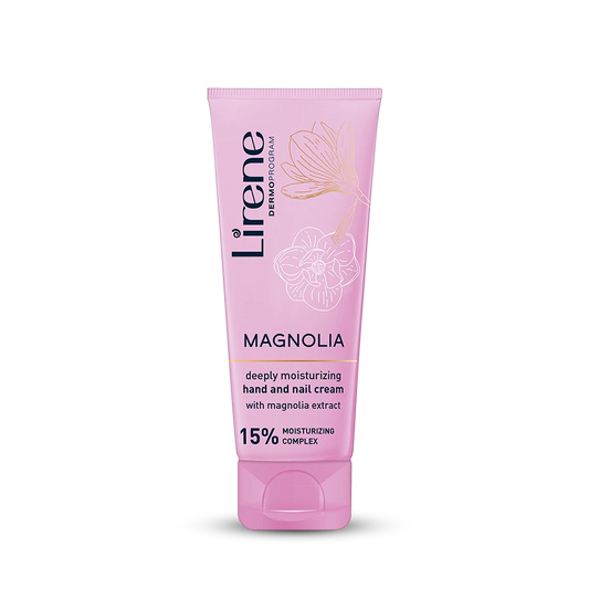 Lirene Deeply Moisturising Hand & Nail Cream Magnolia - 75 ml