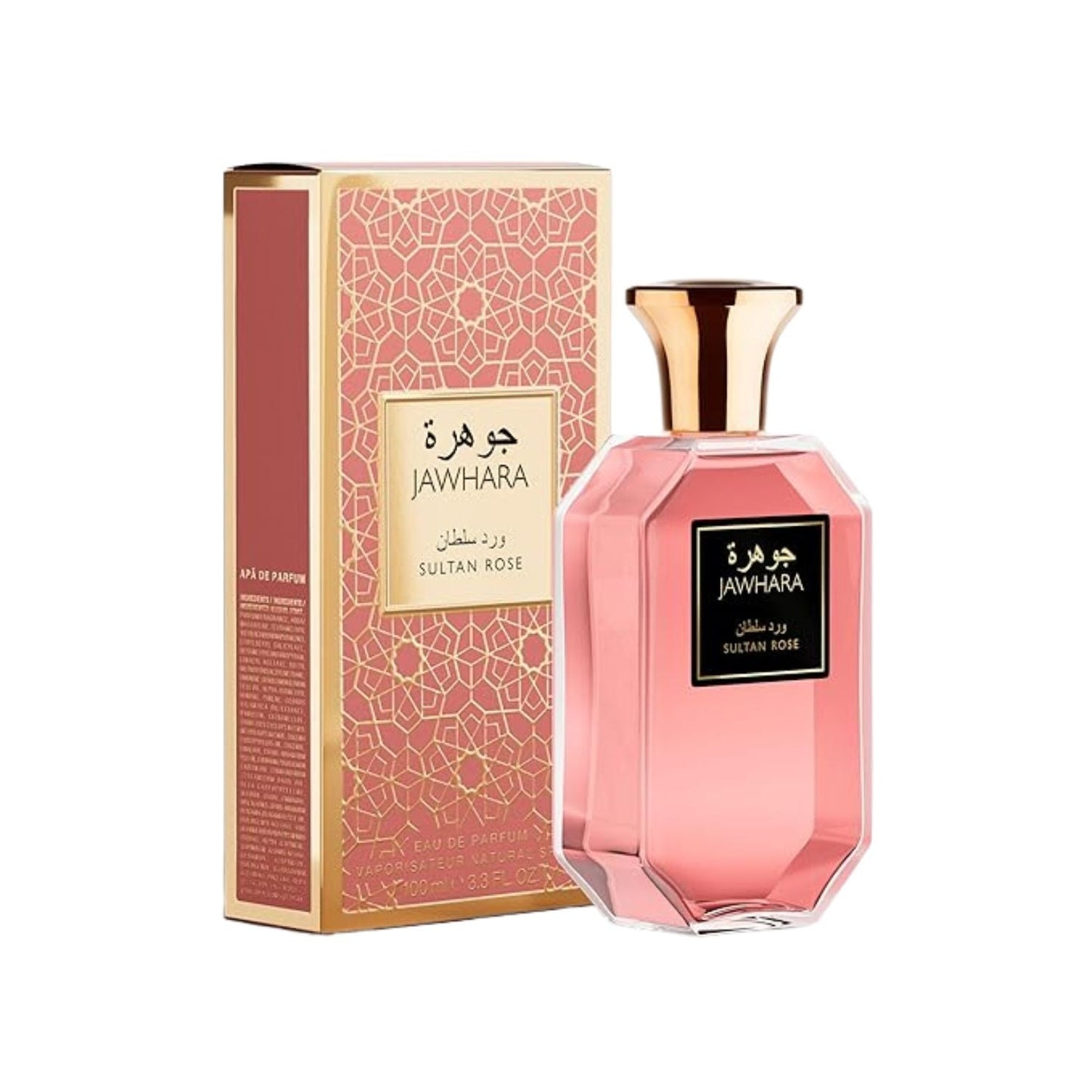 Jawhara Sultan Rose Eau de Parfum Unisex Unisex For Men & Women - 100 ML