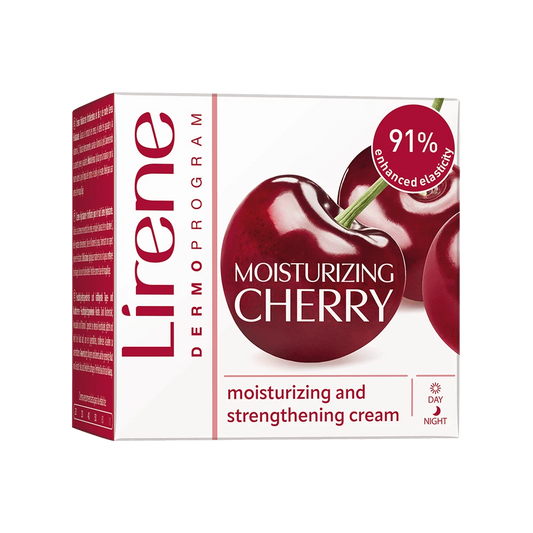 Lirene Hydration & Nourishment Moisturising & Strengthening Cream MOISTURIZING CHERRY - 50 ml
