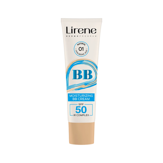 Lirene Moisturizing BB Cream  SPF 50 - 01 - 30 ml - 2 Colors