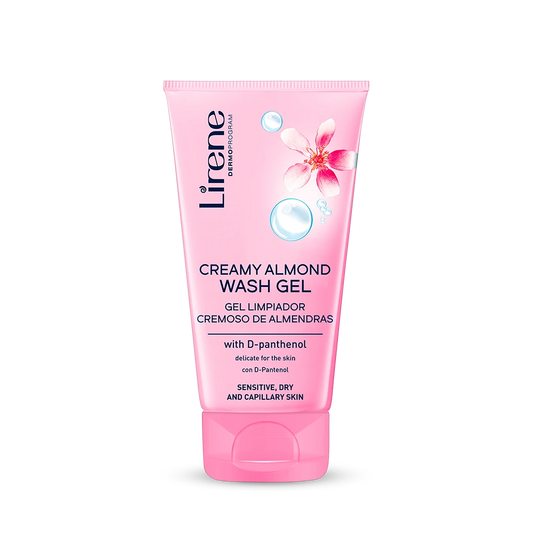 Lirene Creamy Almond Wash Gel With D-Panthenol - 150 ml