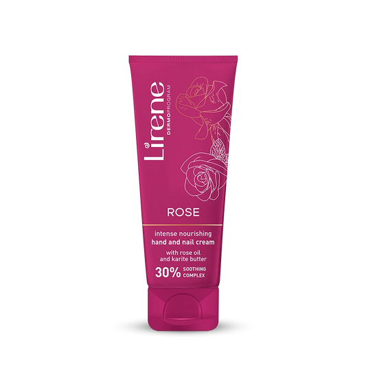 Lirene Intensely Nourishing Hand And Nail Cream Rose - 75 ml