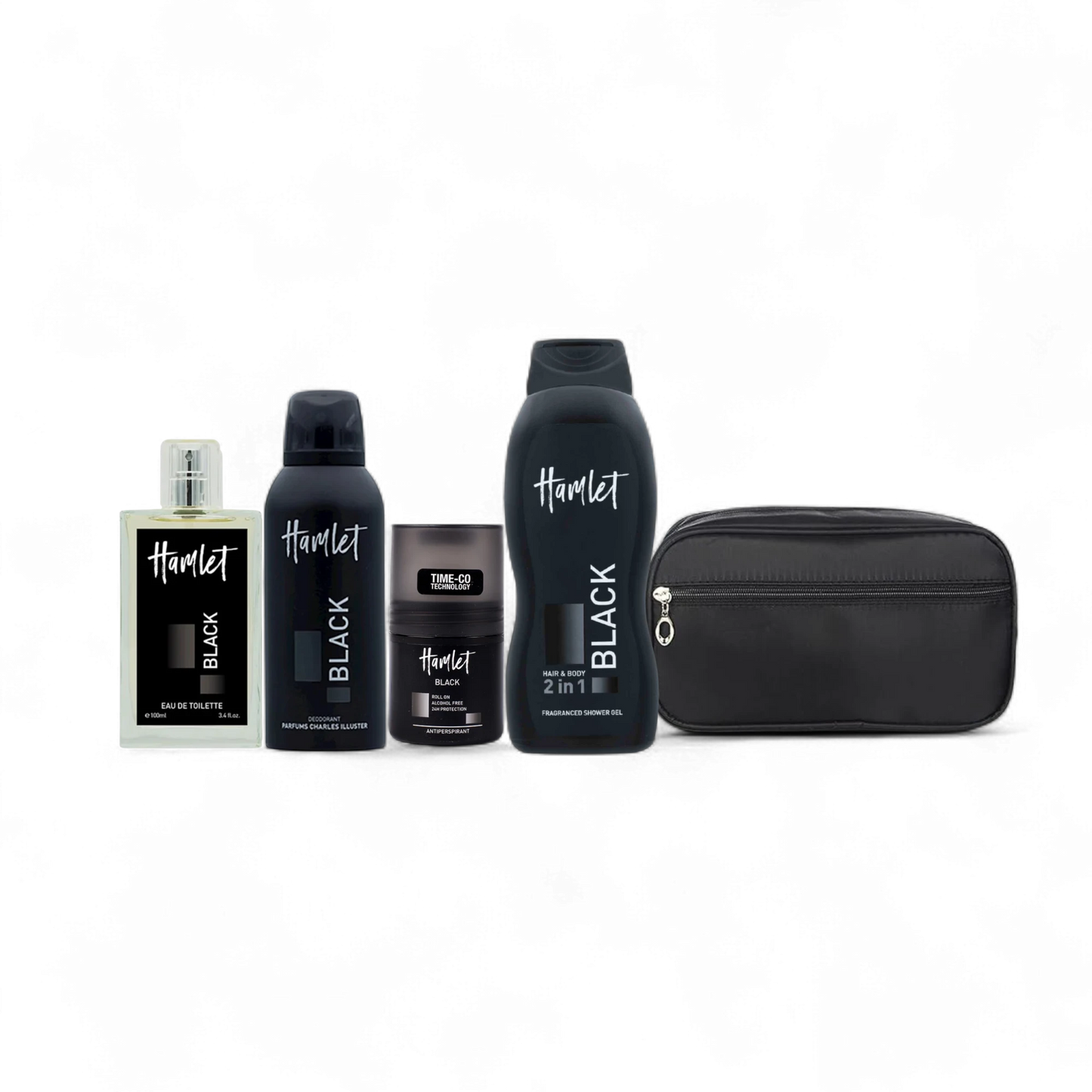 Hamlet Black Boost Your Grooming Body Care Gift Set Pour Homme