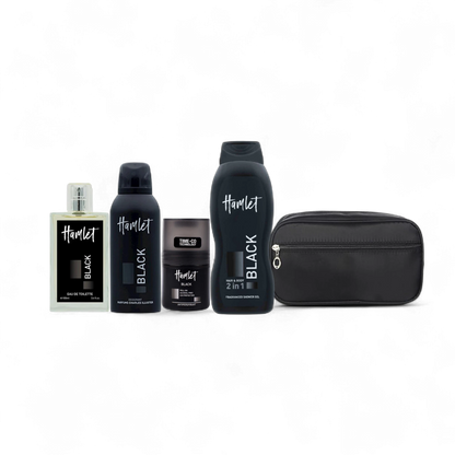 Hamlet Black Boost Your Grooming Body Care Gift Set Pour Homme