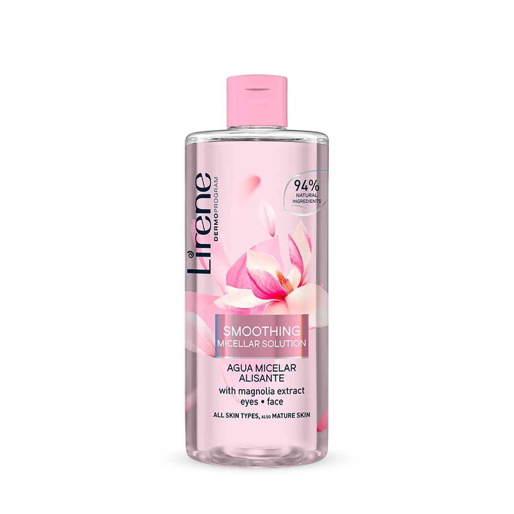 Lirene Smoothing Micellar Water With Magnolia Extract - 400 ml