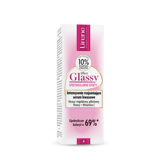 Lirene Effect Glassy Intensively Brightening Acid Serum - 30 ml