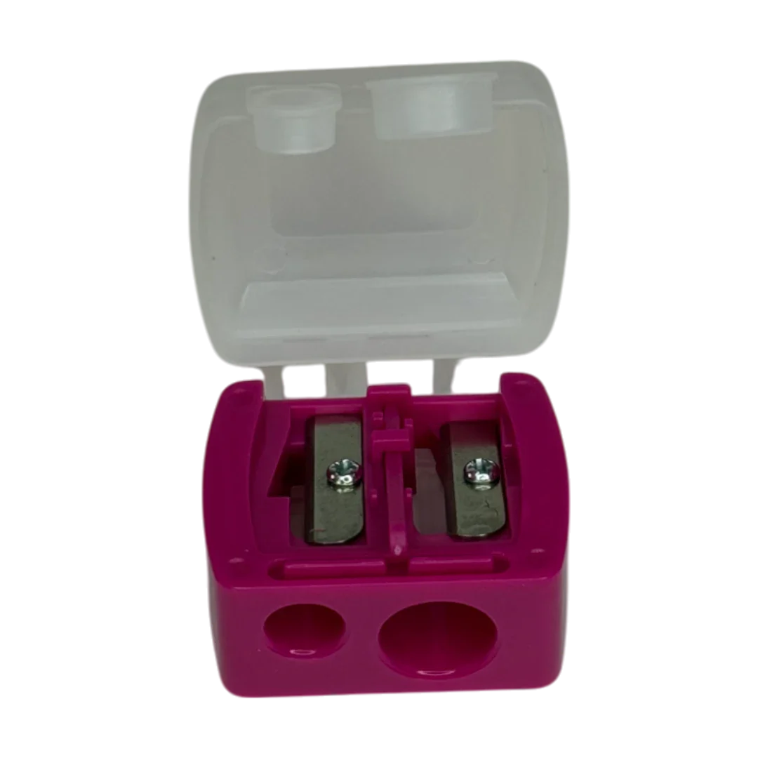 Dual Cosmetic Pencil Sharpener – Eyeliner & Lipliner – Pretty Lady NF118