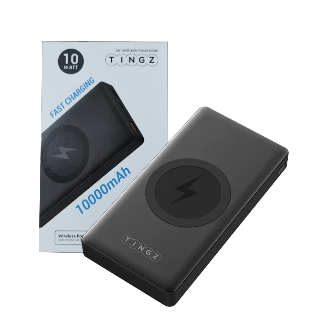 Tingz Wireless Powerbank 10000mah