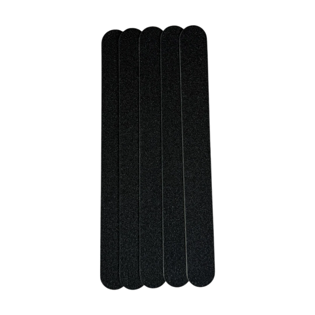 Pretty Lady Black Nail Files - 5 Pcs - NF134