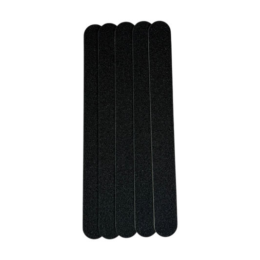 Pretty Lady Black Nail Files - 5 Pcs - NF134