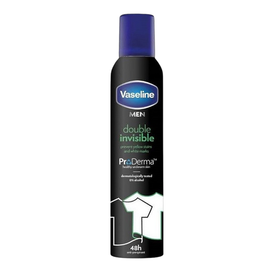 Vaseline Men Double Invisible Antiperspirant - 250ml