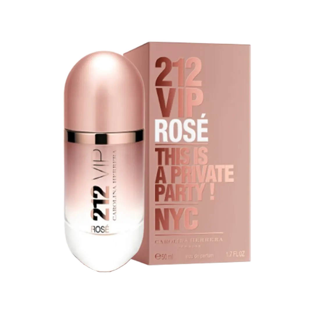 Carolina Herrera 212 VIP Rosé bottle of perfume